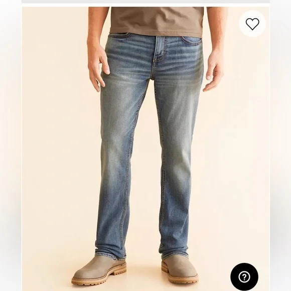 BKE Alec Straight Leg Denim Jeans size 30R. - Picture 1 of 12